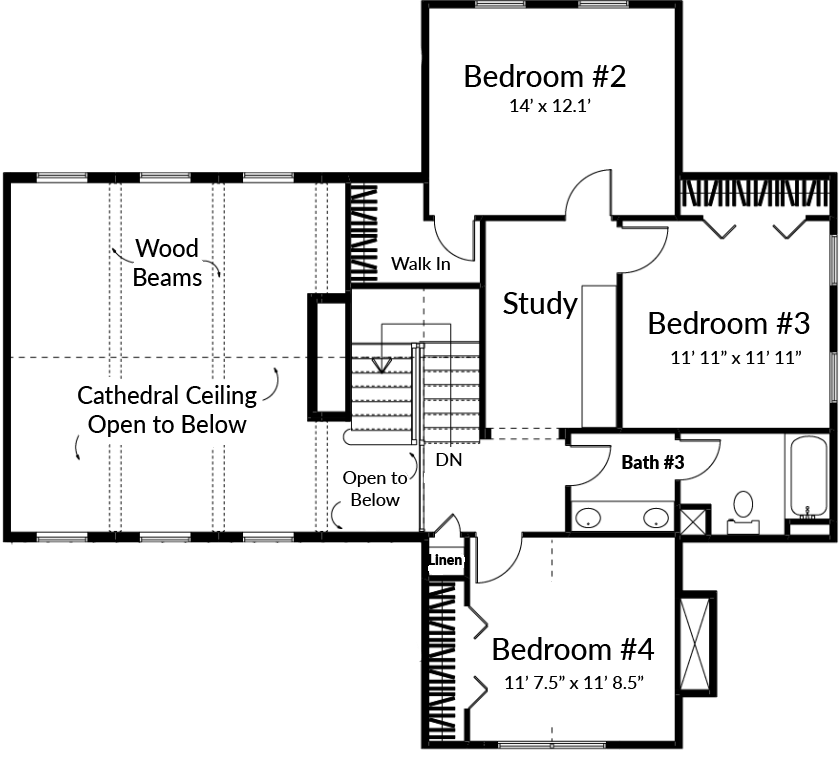 The Riverhead Home Design, Seaside Farms, Ogunquit - Second Floor